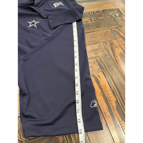 Reebok Dallas Cowboys Blue Polo Men XL NFL Football Tailgate Sunday Game Day - Picture 7 of 14